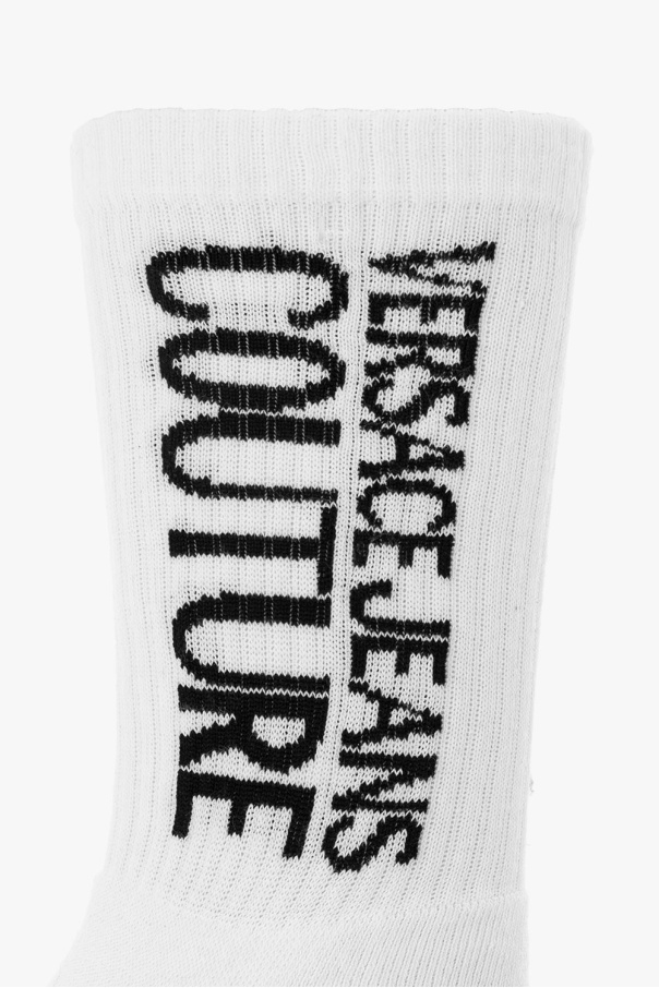 Versace Jeans para Couture Socks with logo