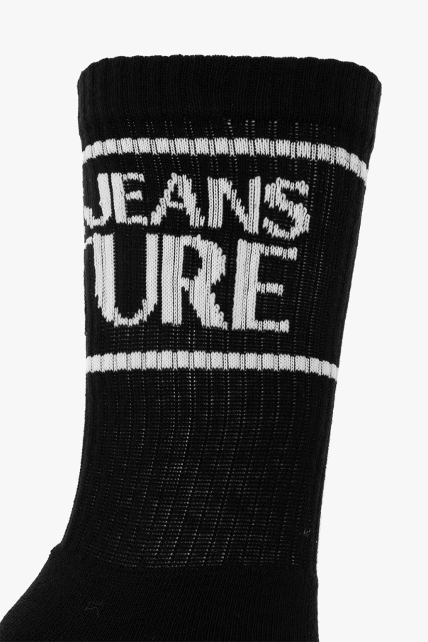 Versace Jeans Couture Lee Daren Schwarze Jeans in schmaler Passform