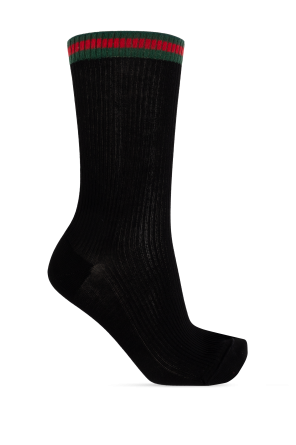 Socks with 'Web' pattern