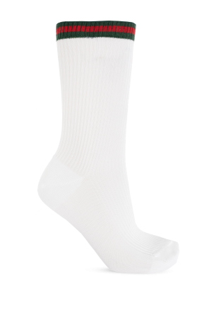 Socks with 'Web' motif