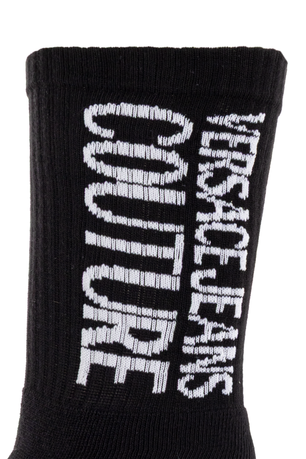 Versace Jeans Couture Cotton socks with logo