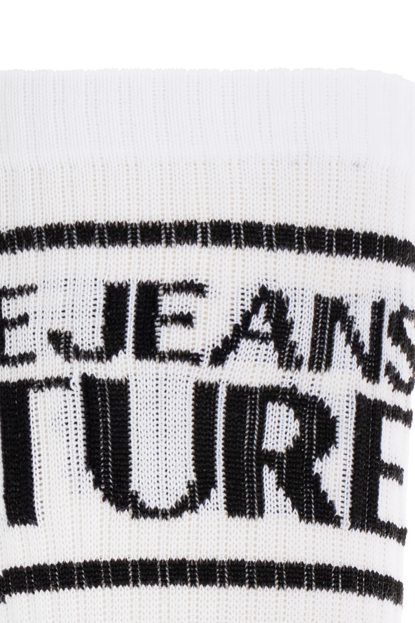 Versace Jeans Couture Cotton socks with logo