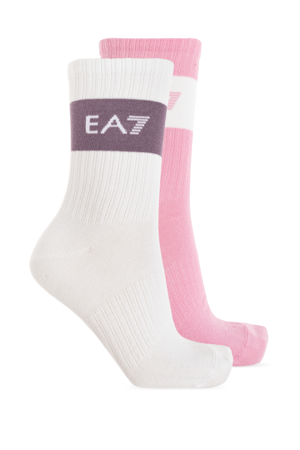 2-pack socks with logo od EA7 Emporio Armani
