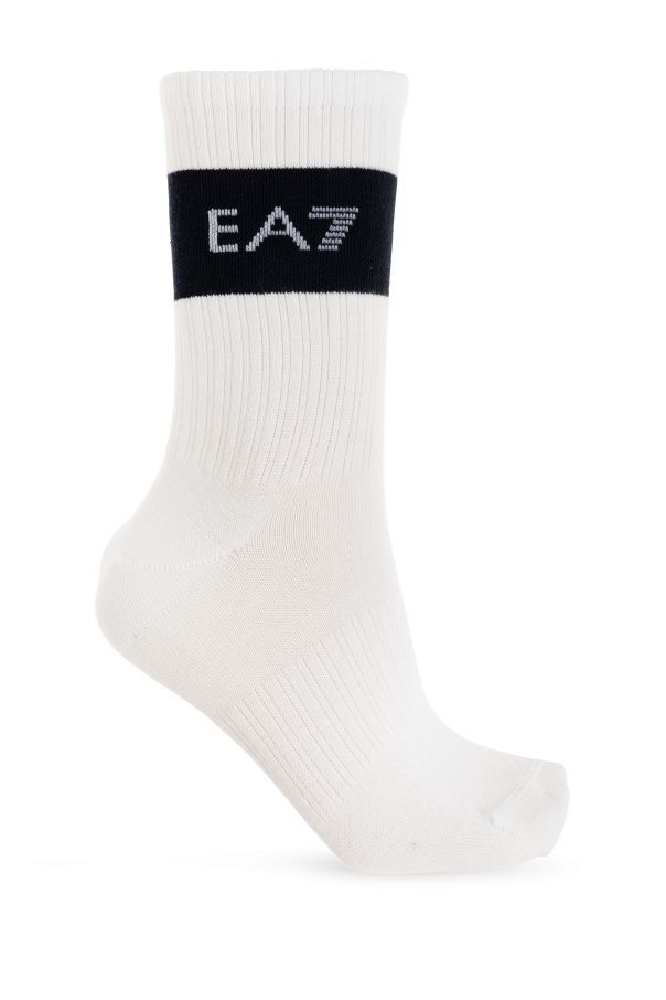 EA7 Emporio Armani 2-pack of socks with logo