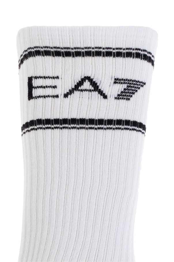 EA7 Emporio Armani Three-pack of socks with logo