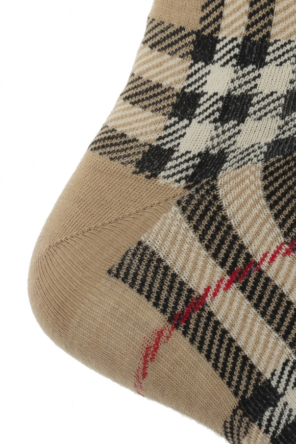 burberry double-waist Socks with ‘Vintage’ check