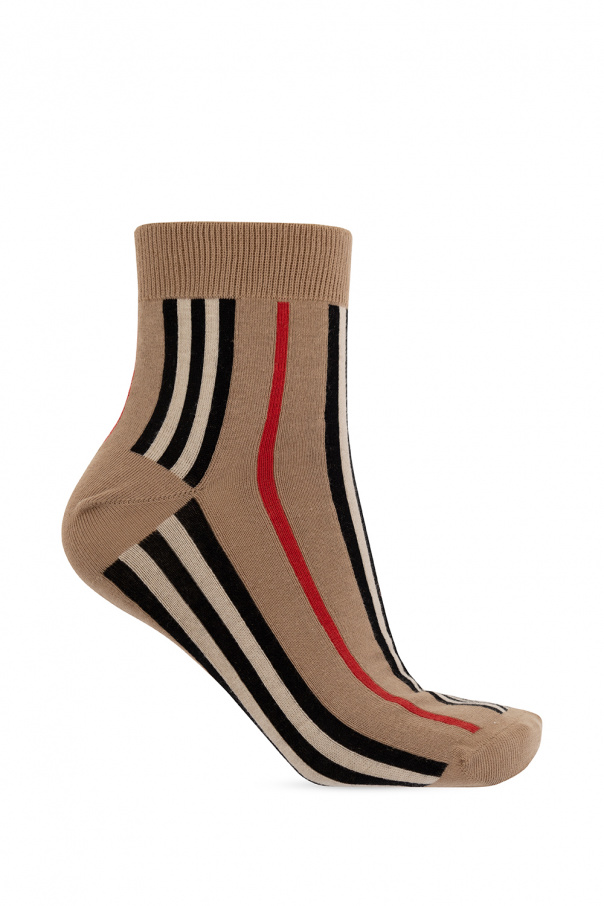 burberry mit Striped socks