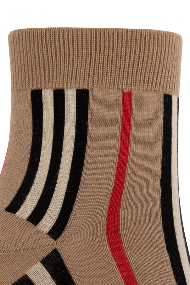 burberry harrington Striped socks