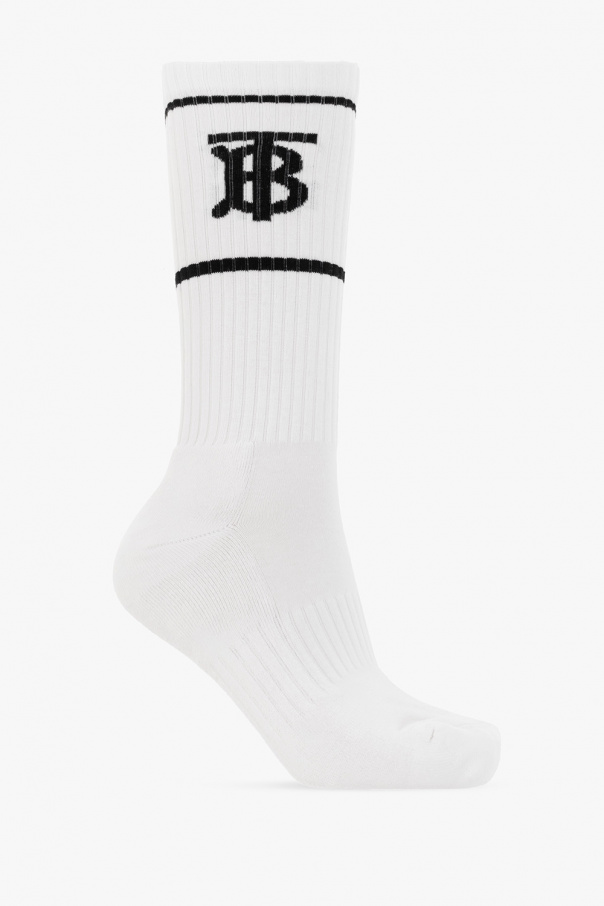 Burberry Monogrammed socks