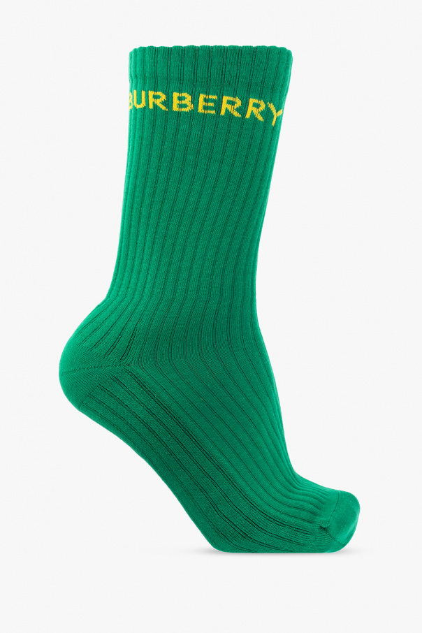 Burberry Socks with logo
