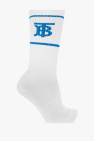 Burberry WHITE Socks with logo