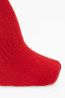 Burberry RED Socks with logo