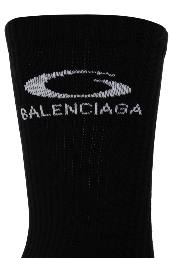 Balenciaga Socks with embroidered logo