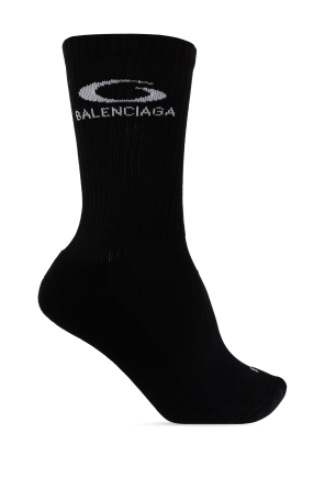 Socks with embroidered logo od Balenciaga