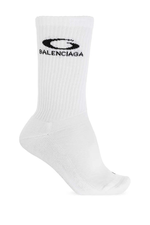 Balenciaga Socks with embroidered logo