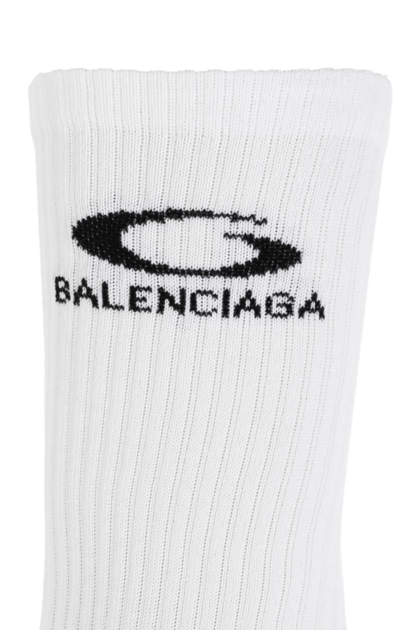 Balenciaga Socks with embroidered logo