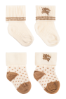 Burberry Kids Socks 2-pack