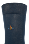 Vivienne Westwood NAVY BLUE Socks with logo
