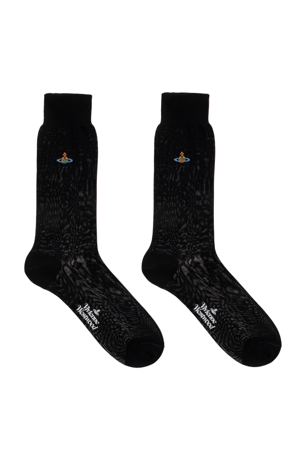 Vivienne Westwood Cotton socks with logo