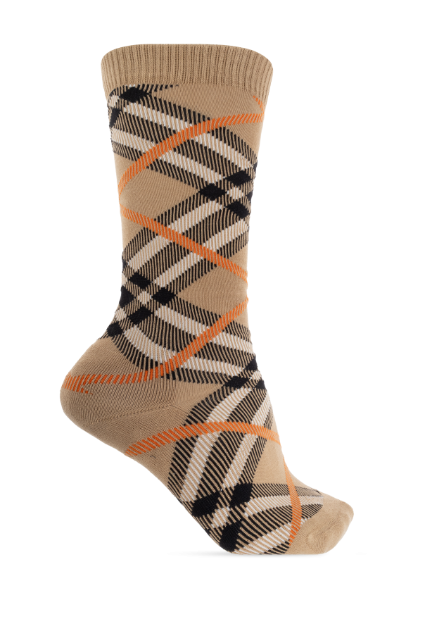 Socks with plaid pattern, zdjęcie 1 Socks with plaid pattern od Burberry