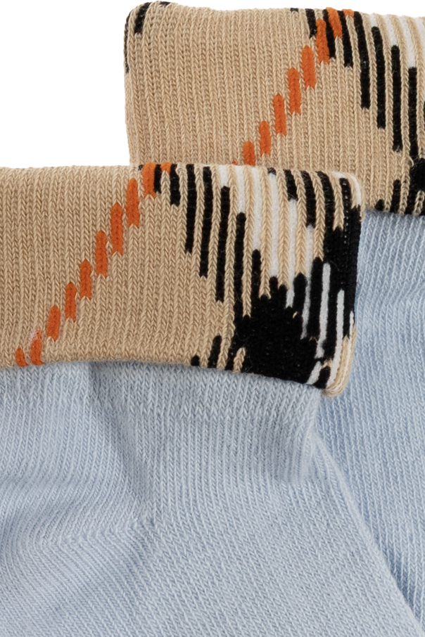 Burberry Kids 2-pack of cotton socks