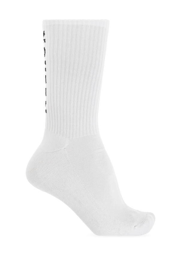 Cotton socks with logo od Alexander McQueen