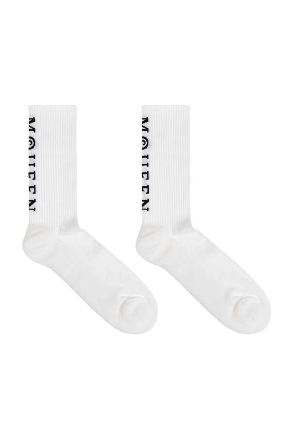 Alexander McQueen Cotton socks with logo