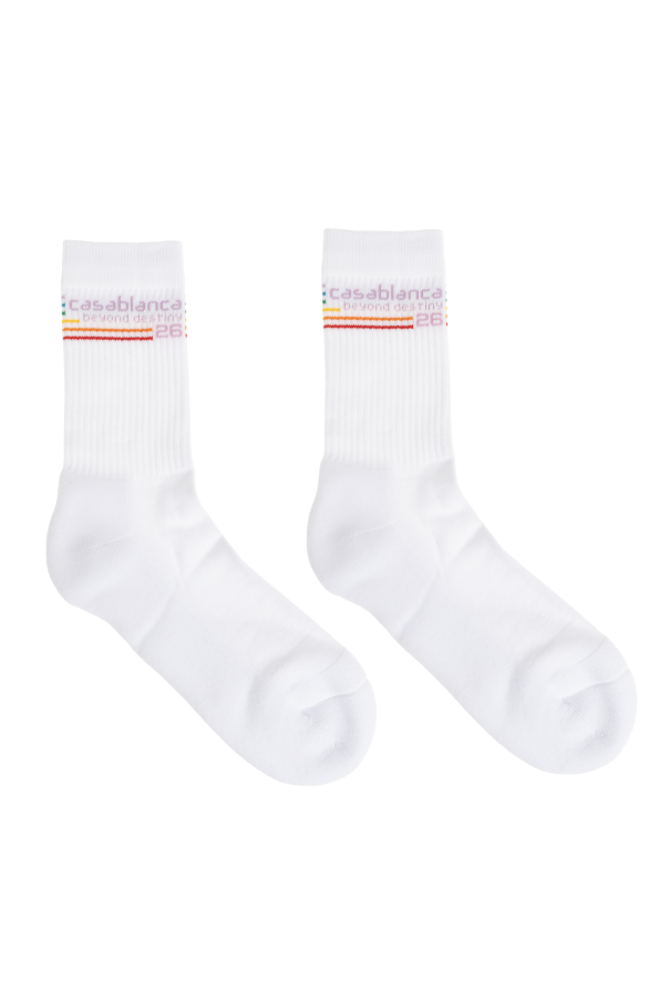 Casablanca Socks with logo