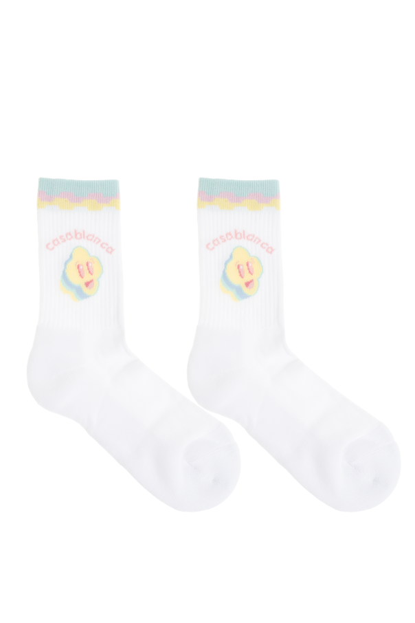Casablanca Socks with logo