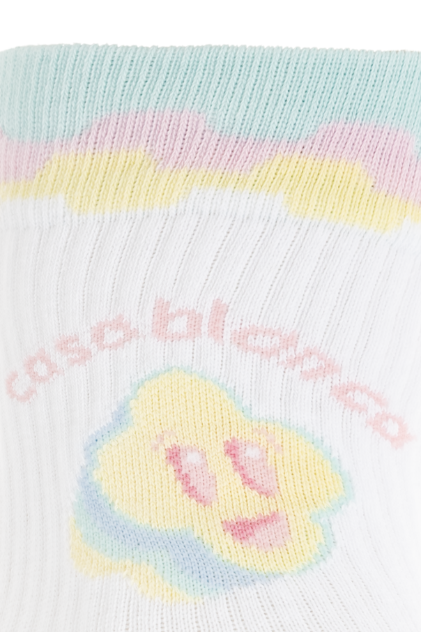 Casablanca Socks with logo