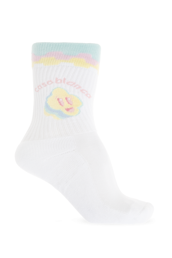 Casablanca Socks with logo
