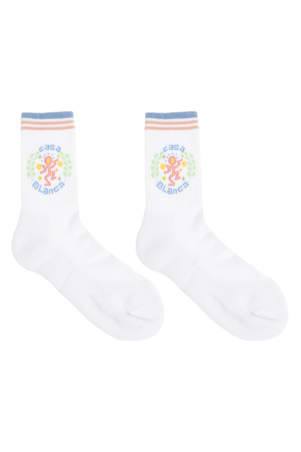 Casablanca Socks with logo