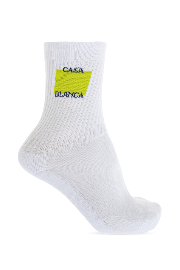 Casablanca Socks with logo