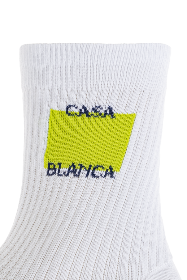 Casablanca Socks with logo