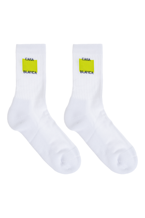 Casablanca Socks with logo