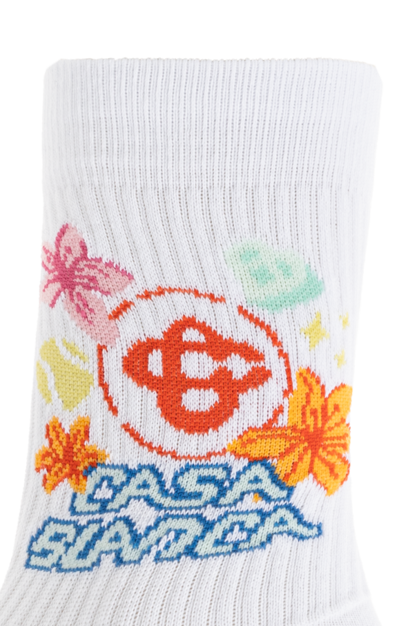 Casablanca Socks with logo
