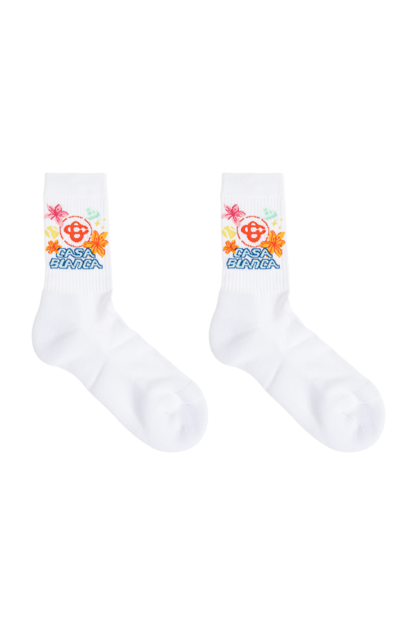Casablanca Socks with logo