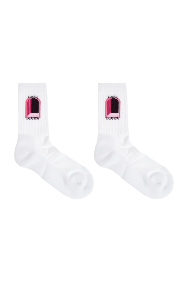 Casablanca Calcetines con logo