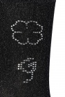 Ganni BLACK Lurex socks