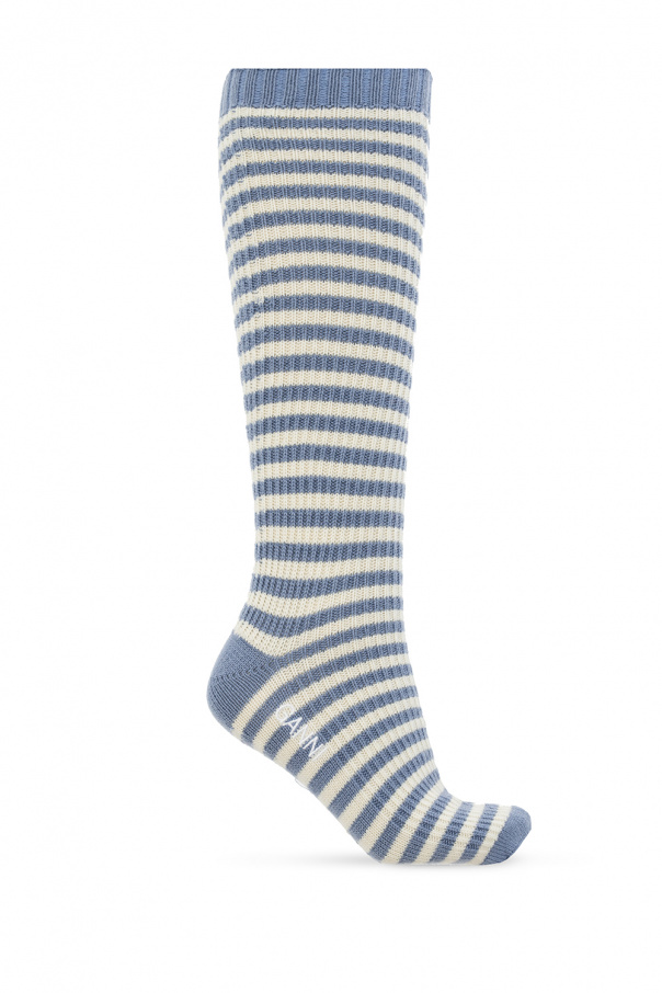 Ganni Striped socks