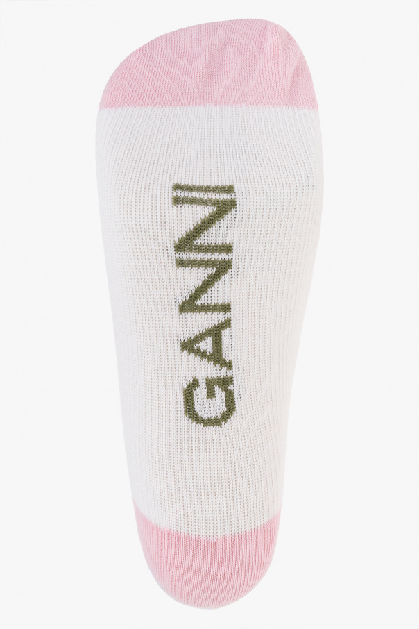 Ganni Socks with logo