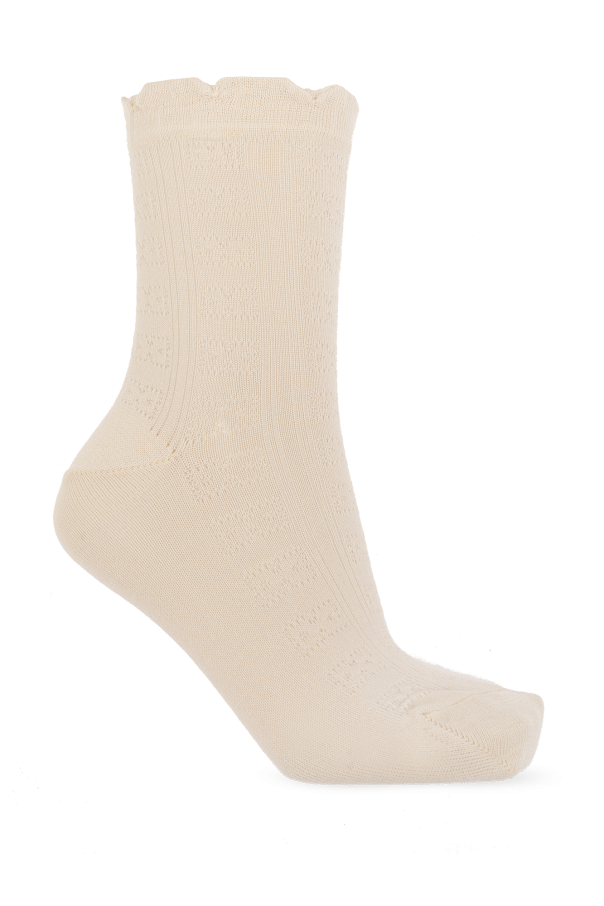Ganni Ruffled socks