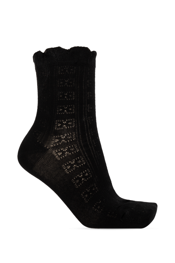 Ruffled socks od Ganni