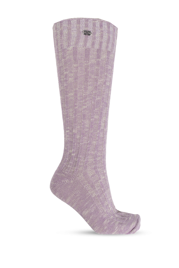 Ganni Socks with lurex thread