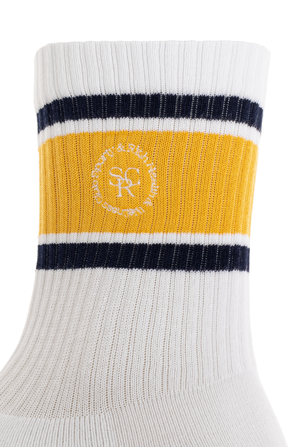 Sporty & Rich Bawełniane skarpety z kolekcji ‘Central Park Drop’