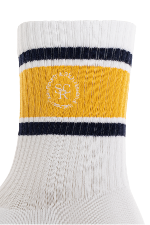 Cotton socks from the ‘central park drop’ collection od Sporty & Rich