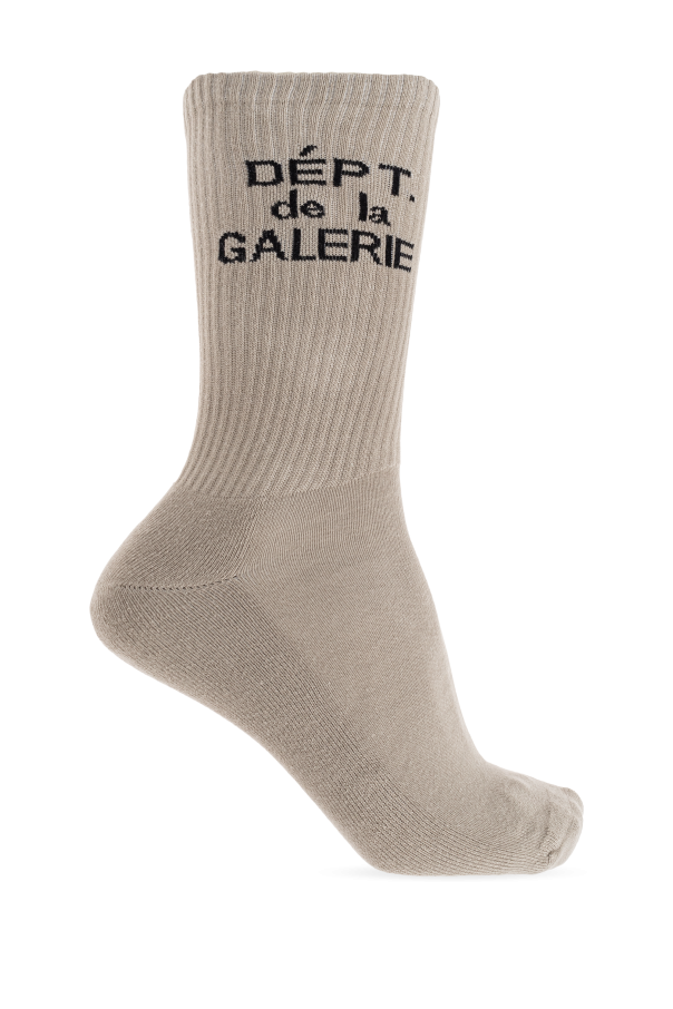 Socks with logo od GALLERY DEPT.