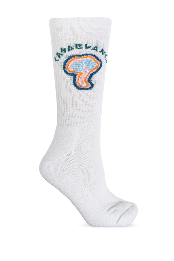 Casablanca Socks with embroidered logo