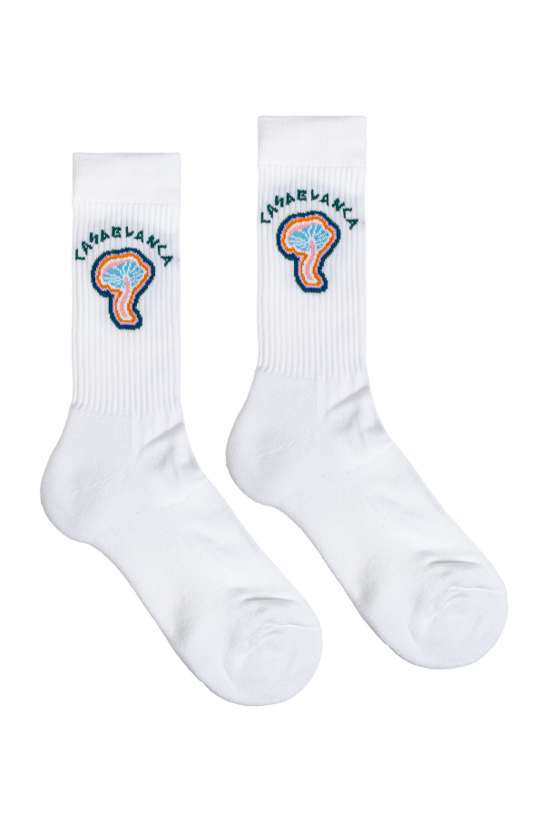 Casablanca Socks with embroidered logo