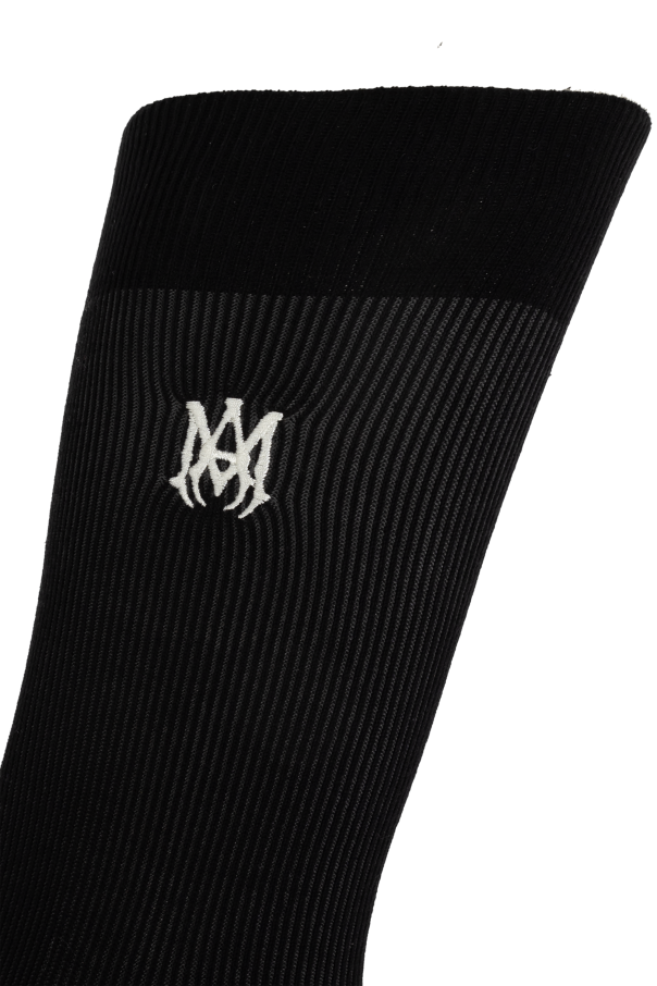 Amiri Socks with logo